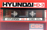 Compact Cassette:  Hyundai - HD-3 90