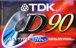 Compact Cassette: TDK  - D 90