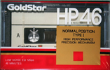 Compact Cassette Goldstar HP 46 Type I Normal 1989 South Korea