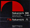 Compact Cassette:  Nakamichi - SX 60