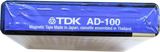 Compact Cassette: TDK  - AD 100