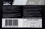 Compact Cassette: Sunkyong Magnetic Limited (SKM) SKC - CD 60