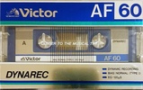 Compact Cassette Victor Dynarec AF 60 "AF-60BU" Type I Normal 1985 Japan