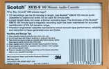 Compact Cassette: Nippon Columbia / Denon Scotch - XS II-S 100