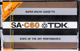 Compact Cassette: TDK  - SA 60