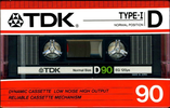 Compact Cassette: TDK  - D 90