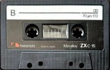 Compact Cassette Nakamichi ZX 15 "S 009" Type IV Metal 1980 USA