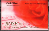 Compact Cassette: GoldStar / LG Goldstar - Rose 90