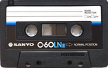 Compact Cassette:  Sanyo - LNIII 60