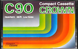 Compact Cassette:  Crown -  90