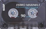 Compact Cassette: BASF  - Ferro Maxima I 90