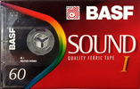 Compact Cassette: BASF  - Sound I 60