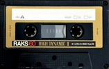 Compact Cassette: RAKS  - High Dynamic II 60