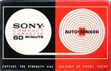 Compact Cassette: Sony  - Auto-Sensor 60