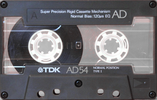 Compact Cassette: TDK  - AD 54