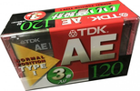 3 pack: TDK  - AE 120