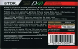 Compact Cassette: TDK  - D 60