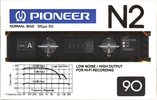 Compact Cassette:  Pioneer - N2 90