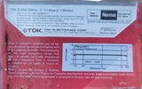 Compact Cassette TDK D 60 Type I Normal 1979 USA