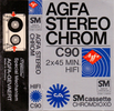 Compact Cassette: AGFA  - Stereochrom 90