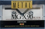 Compact Cassette Denon MG-X 90 Type IV Metal 1991 Japan