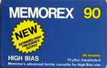 Compact Cassette: Memorex  - High Bias 90