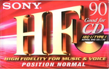 Compact Cassette: Sony  - HF 90