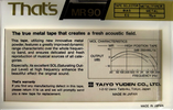 Compact Cassette: Taiyo Yuden Thats - MR 90