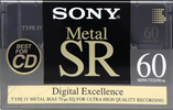 Compact Cassette: Sony  - Metal SR 60