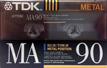 Compact Cassette: TDK  - MA 90