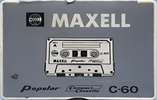 Compact Cassette: Maxell / Hitachi Maxell - Popular 60