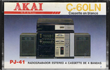 Compact Cassette: Mitsubishi Akai - LN 60