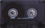 Compact Cassette:  JVC - UFI 60