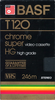 VHS, Video Home System: BASF  - super HG 120