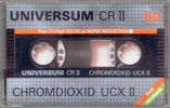 Compact Cassette:  Universum - UCX II 60