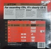 5 pack TDK SA-X 100 Type II Chrome 1992 USA