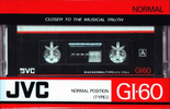 Compact Cassette: GoldStar / LG JVC - GI 60