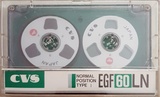 Compact Cassette CVS EGF LN 60 Type I Normal 1985 Japan