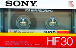 Compact Cassette: Sony  - HF 30