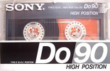 Compact Cassette: Sony  - Do 90