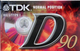 Compact Cassette: TDK  - D 90