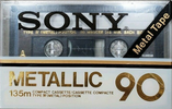 Compact Cassette: Sony  - Metallic 90