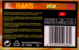 Compact Cassette: RAKS  - ED-S 90