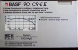 Compact Cassette: BASF  - Chromdioxid Extra II 90