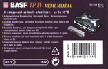 Compact Cassette: BASF  - TP IV Metal Maxima 90