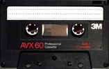 Compact Cassette: 3M  - AVX 60