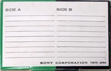 Compact Cassette: Sony  -  90