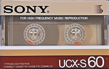 Compact Cassette: Sony  - UCX-S 60