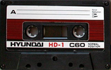 Compact Cassette:  Hyundai - HD-1 60