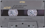 Compact Cassette: TDK  - AD 50